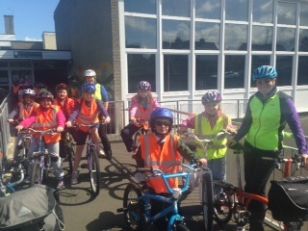 Bikeability training completed