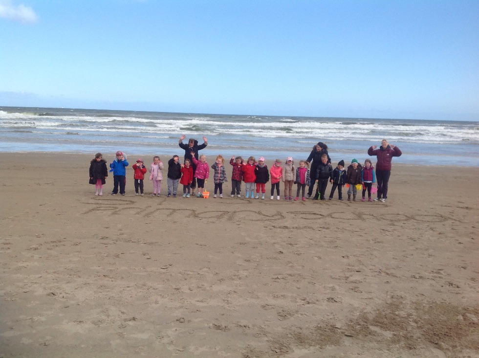 Year 1 trip to Castlerock beach and play park 