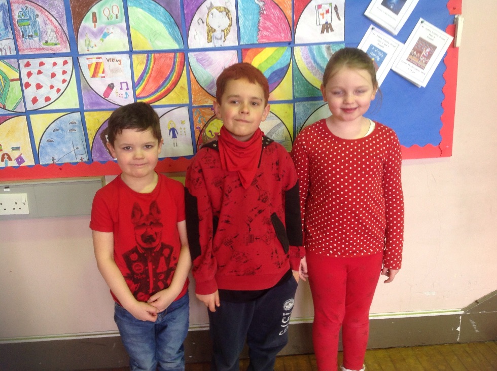 Wear Something Red To School Day 