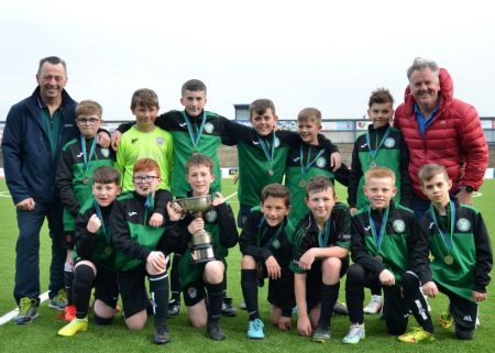Doherty Cup Team & Management celebrating their success in Doherty Cup