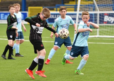 Action from Doherty Cup