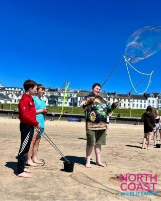 Big Bubble Time at Portrush